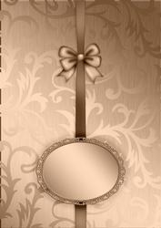 Elegant Metallic Greeting Matching Insert A5 Landscape