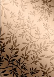 Elegant Metallic Words Matching Backing Paper