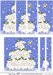 Merry Christmas to Ewe! Quick Card Side Stacker Topper