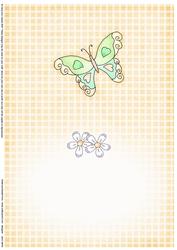 Fluttery Butterfly Insert A5 Landscape