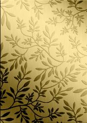 Elegant Metallic Words Matching Backing Paper