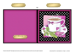 Time for Tea Quick Cut and Fold Card