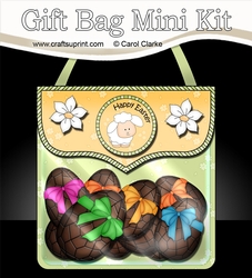 3D Easter Lamb Gift Bag Mini Kit