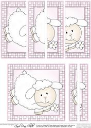 Little Lamb Quick Card with With Side Stacker Topper