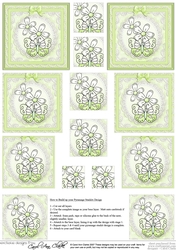 Fluttery Butterfly Pyramage sheet