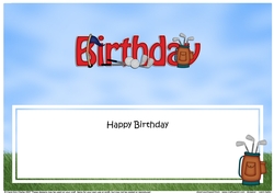 Large DL HAPPY BIRTHDAY insert