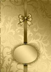 Elegant Metallic Greeting Matching Insert A5 Landscape