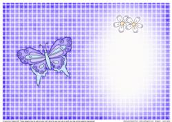 Fluttery Butterfly Insert A5 Portrait