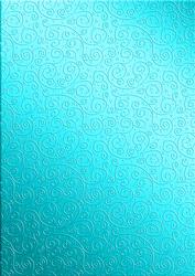 'metallic Swirls Embossed' Backing Paper