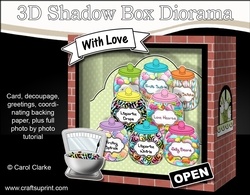 cup878295_359 - 3D Shadow Box Card Mini Kit - The Hammer n Nails DIY Store Handyman Shop