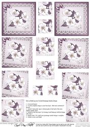 Apple Blossom Twisted Pyramage Sheet