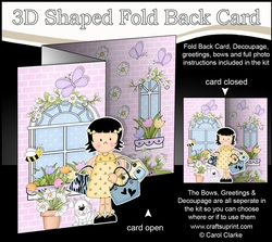 3D Shaped No-Hole Fold Back Mini Kit - Country Cottage Girlz Suzi has been Shopping
