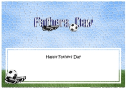 Large DL HAPPY FATHERS DAY insert