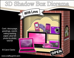 3D Shadow Box Card Mini Kit - The Little Gadgets & Gizmos Shop
