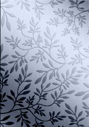 Elegant Metallic Words Matching Backing Paper