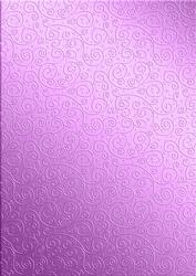 'metallic Swirls Embossed' Backing Paper