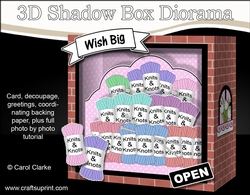 3D Shadow Box Card Mini Kit  -  The Knits n Knots Knitting Shop