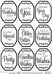3D Greetings Sentiment Sheet