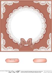 8 x 8 Pearls and Lace Card Front