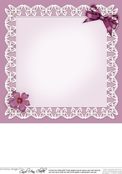 Pretty Viola Matching 8 x 8 Insert Panel
