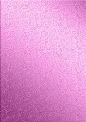 'metallic Swirls Embossed' Backing Paper