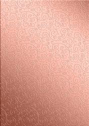 'metallic Swirls Embossed' Backing Paper
