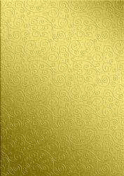 'metallic Swirls Embossed' Backing Paper