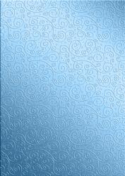 'metallic Swirls Embossed' Backing Paper