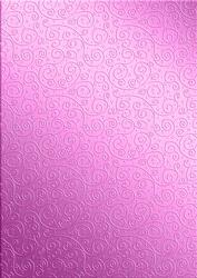 'metallic Swirls Embossed' Backing Paper