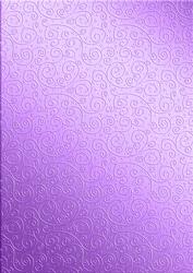 'metallic Swirls Embossed' Backing Paper