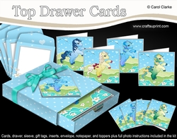 3D Top Drawer Cards Bumper Kit - Cute Little Ponies