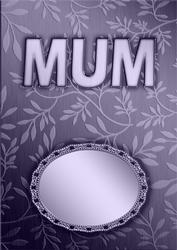Elegant Metallic Words Matching Insert A5 Landscape