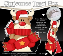 cup921115_359 - 3D Christmas Treat Box Gift Set Mini Kit - Rudolph has an Xmas Cracker
