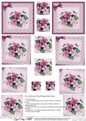 Pretty Viola Twisted Pyramage Sheet