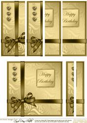 Elegant Flourish Quick Card with Side Stacker Topper