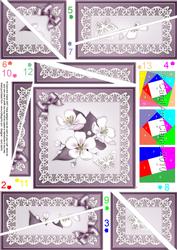 Apple Blossom Quick Card with Twisted Spiral Side Stacker
