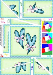 Funky Hearts Quick Card Twisted Spiral Side Stacker