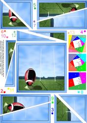 Rugby Quick Card with Twisted Spiral Side Stacker