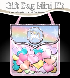 3D Gift Bag Mini Kit - My Cute Little Unicorn