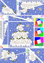 Merry Xmas to Ewe Quick Card Twisted Spiral Side Stacker