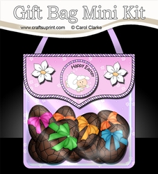 3D Easter Lamb Gift Bag Mini Kit