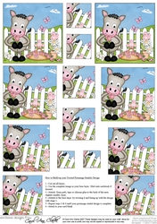 GiGi Horse Twisted Pyramage sheet