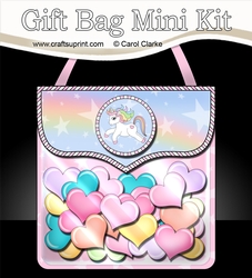 3D Gift Bag Mini Kit - My Cute Little Unicorn