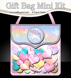 3D Gift Bag Mini Kit - My Cute Little Unicorn