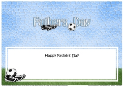 Large DL HAPPY FATHERS DAY insert
