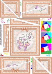 Fluttery Butterfly Quick Card Twisted Spiral Side Stacker