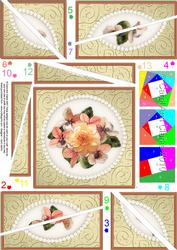 Flowers and Pearls Quick Card Twisted Spiral Side Stacker