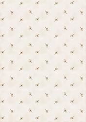 Spring Flowers and Lace Matching Backing Paper
