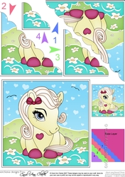 Cute Little Pony Scalloped Corner Stacker