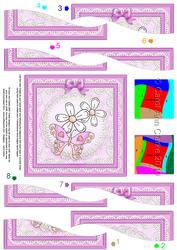 Fluttery Butterfly Quick Card with Wavy Spiral Side Stacker